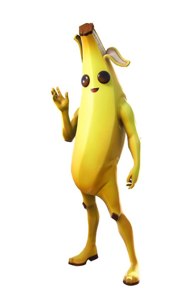 fortnite s latest skin is a demonic banana called peely and fans love him gaming - image fortnite skin banane
