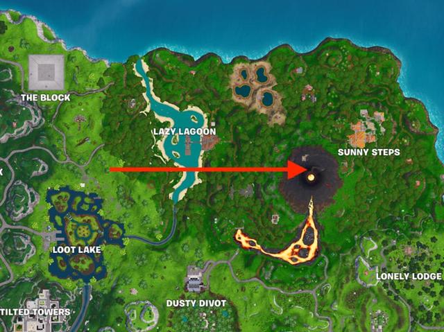 where to find the secret battle star in fortnite season 8 week 2 - fortnite secret battle stars season 8