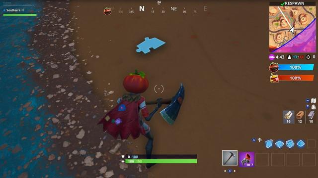 fortnite bridge locations fortnite season 8 week 8 challenge guide search for jigsaw puzzle pieces gaming - puzzle piece locations fortnite season 8 challenges