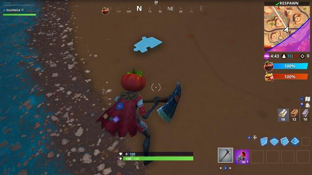 fortnite bridge locations fortnite season 8 week 8 challenge guide search for jigsaw puzzle pieces gaming - puzzle piece locations fortnite season 8 challenges