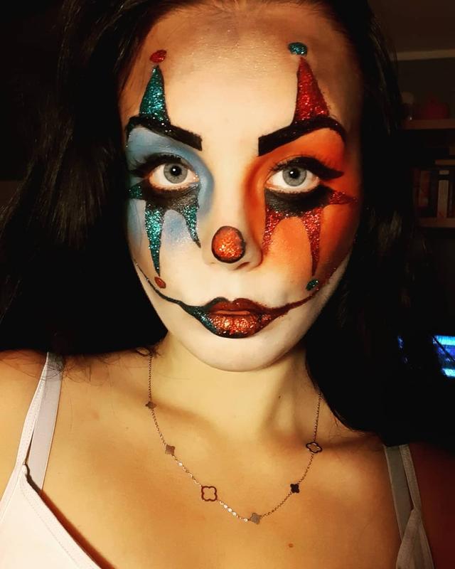 Cute Scary Clown Makeup | Saubhaya Makeup