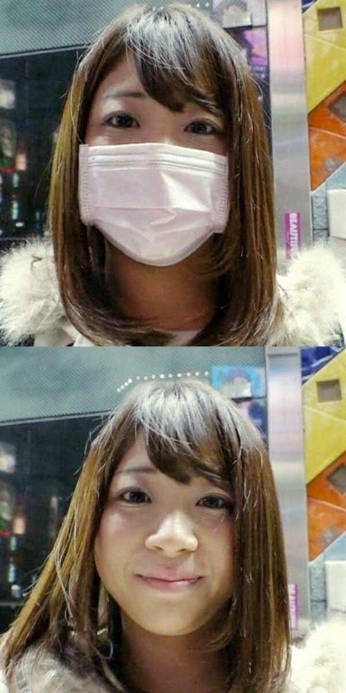 と ブサイク 外す マスク