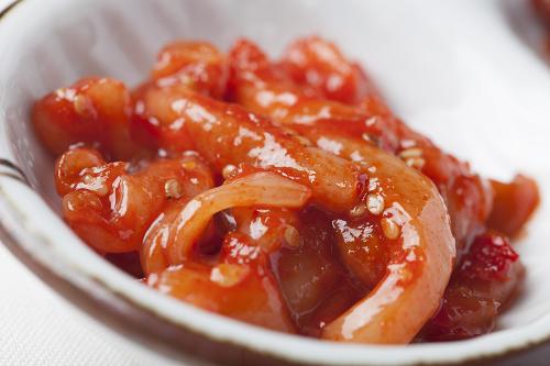 韓国の美味しい珍味 チャンジャ の正体は 作り方や食べ方も解説 Beezまとめ