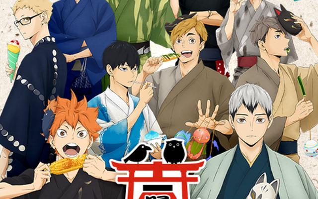 ハイキュー 縁日がテーマの期間限定ショップが開催 浴衣姿の日向 影山 宮兄弟など10名の描き下ろし公開 Beezまとめ