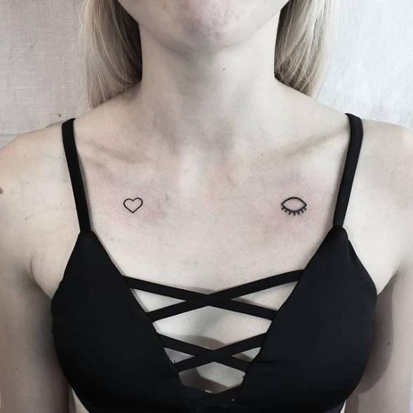 16 Cute Little Heart Tattoos That You Are Going to Want the Same