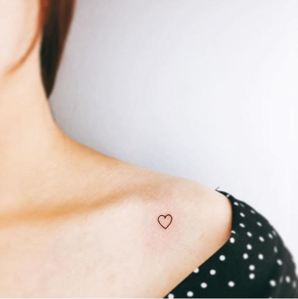 16 Cute Little Heart Tattoos That You Are Going to Want the Same