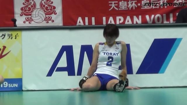 女子バレー 木村沙織のストレッチ