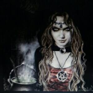 Witch Kristine & Husband