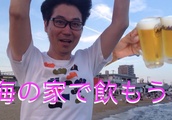 須磨海岸でおしゃれに飲もう！【夜の海の家】| BuzzVideoバズビデオ