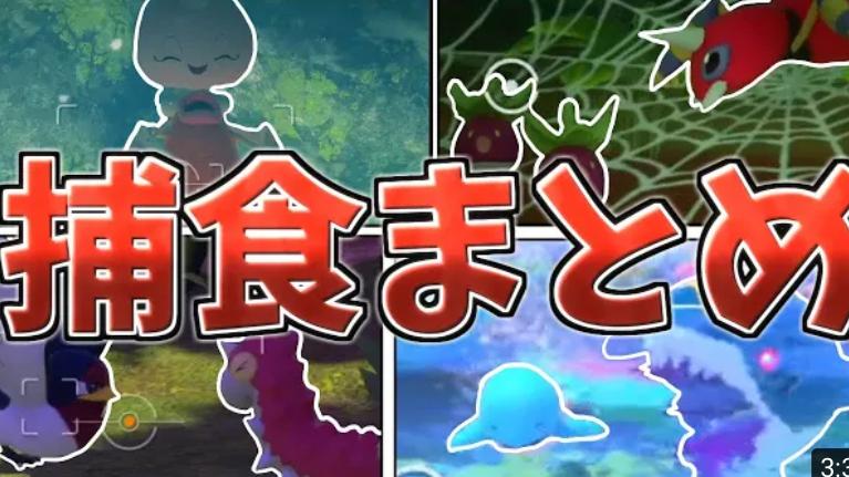 弱肉強食 全捕食シーンまとめ ポケモンスナップ